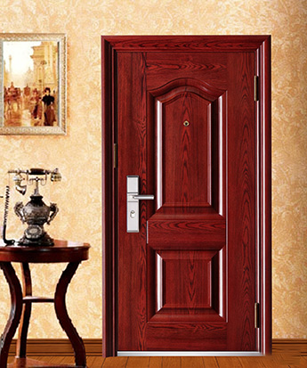 钢制单扇防盗门、钢质子母防盗门等。